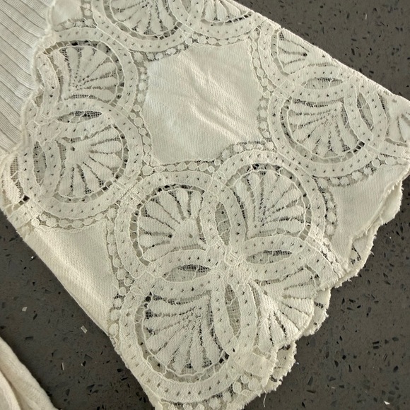 Free People Cream Button Down Shirt - Picture 14 of 15